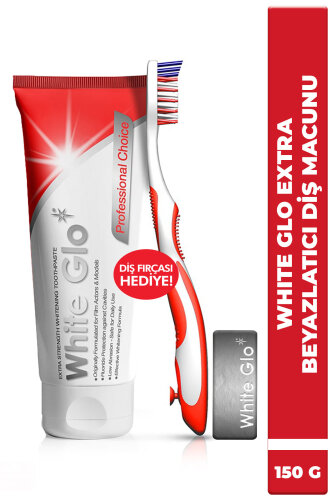 White Glo Extra Güçlü Beyazlatıcı Diş Macunu 150 g - 1