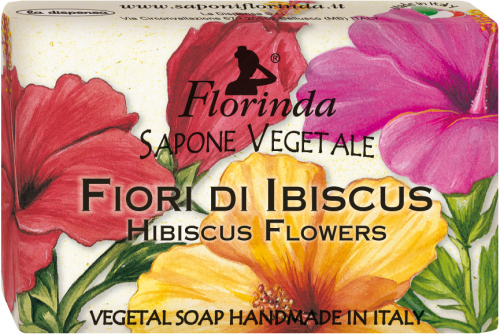 Bitkisel El Ve Vücut Sabunu Hibiskuc Çiçeği Kokulu 50 G - 1
