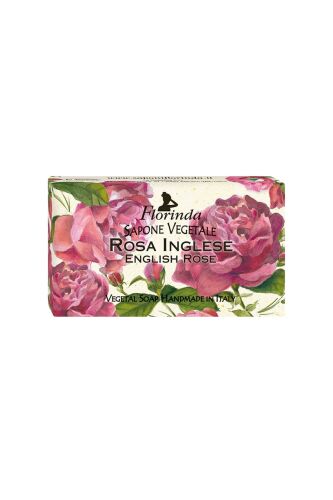 Bitkisel El Ve Vücut Sabunu Ingiliz Gülü Kokulu 100 G - FLORİNDA