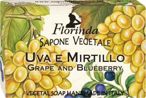 Bitkisel El Ve Vücut Sabunu Üzüm ve Yaban Mersini Aromalı 50 G - 1