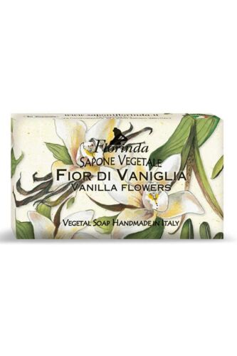 Bitkisel El Ve Vücut Sabunu Vanilya Çiçeği Kokulu 100 G - 1