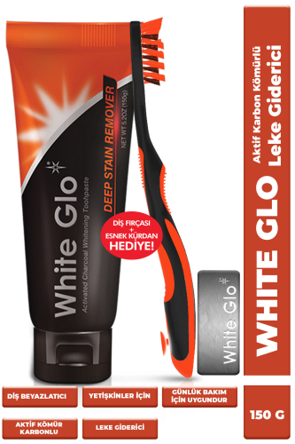 White Glo Aktif Karbon Kömürlü Beyazlatıcı Diş Macunu 150 g - White Glo