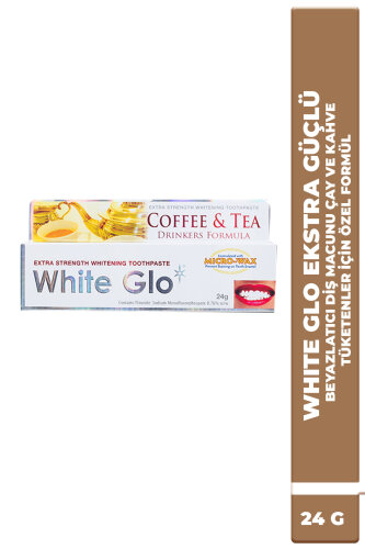 White Glo Extra Güçlü Beyazlatıcı Diş Macunu Çay Kahve Tüketenler İçin Özel Formül 24 g - 3
