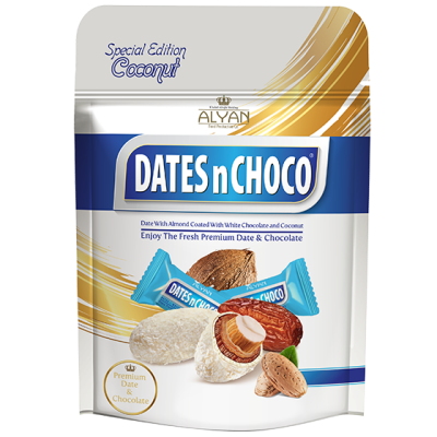 Hindistan Cevizi ve Beyaz Çikolata Kaplı Hurma - 1