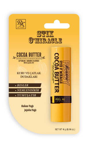 Stix O'Miracle Yoğun Nemlendirici ve Onarıcı Dudak Bakımı Kakao Yağı Özlü 4.5 G - 1
