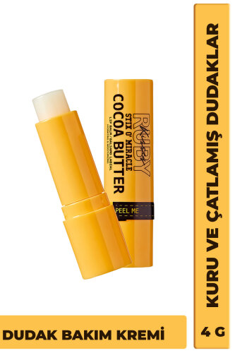 Stix O'Miracle Yoğun Nemlendirici ve Onarıcı Dudak Bakımı Kakao Yağı Özlü 4.5 G - 2