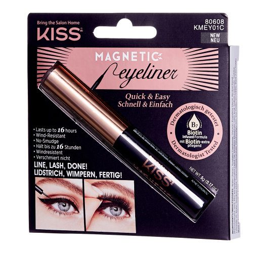 Kiss Manyetik Takma Kirpik Eyelineri - 3