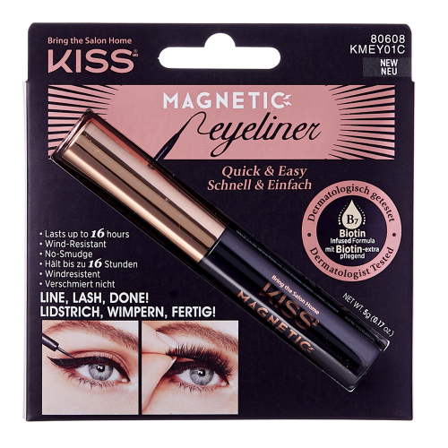 Kiss Manyetik Takma Kirpik Eyelineri - 1