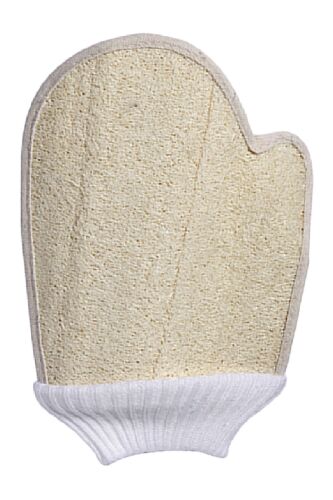 Ny.Beauty Loofah Doğal Banyo Lifi Lastikli Eldiven Kese - 1