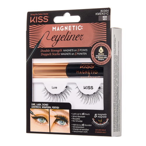Kiss Manyetik Bütün Takma Kirpik Ve Eyeliner Uzun - 3