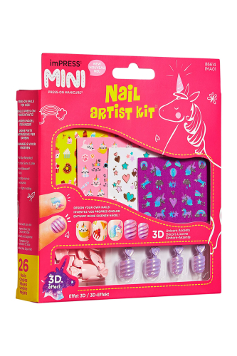 İmpress Mini Kendinden Yapışkanlı Çocuk Takma Tırnağı Seti - 2