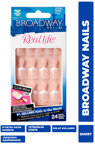 Broadway Takma Tırnak Kısa French - 1