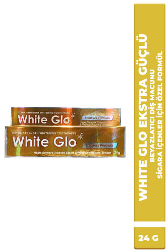 White Glo Sigara İçenlere Beyazlatıcı Diş Macunu 24 g - 3