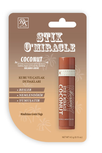 Stix O'Miracle Yoğun Nemlendirici ve Onarıcı Dudak Bakımı Hindistan Cevizi Özlü 4.5 G - Ruby Kisses
