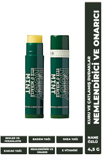 Stix O'Miracle Yoğun Nemlendirici ve Onarıcı Dudak Bakımı Nane Özlü 4,5 gr - 1