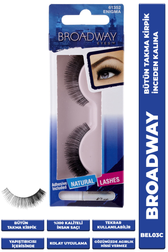 Broadway Bütün Takma Kirpik - 1