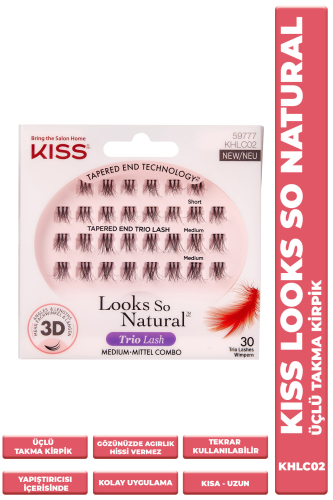 Kiss Tekli Takma Kirpik Kısa Ve Uzun - 1