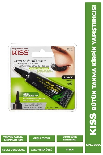 Kiss Bütün Takma Kirpik Yapıştırıcısı Siyah - Kiss