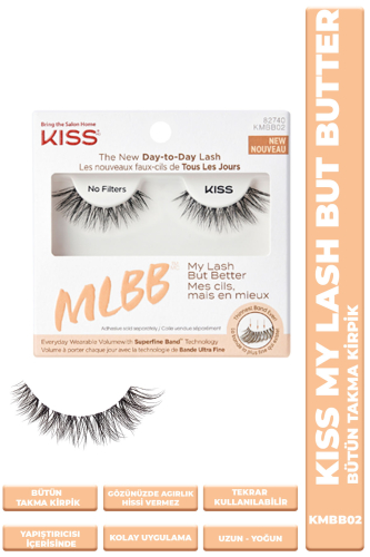 Kiss Bütün Takma Kirpik Extra Uzun Yoğun - Kiss