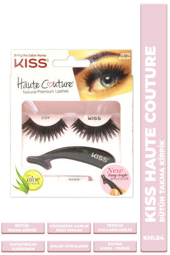 Kiss Bütün Doğal Takma Kirpik %100 İnsan Saçı Extra Yoğun - KISS