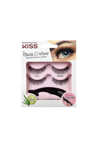 Kiss Bütün Doğal Takma Kirpik 2li %100 İnsan Saçı Yoğun - 1