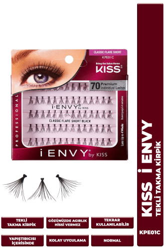 Kiss Tekli Takma Kirpik %100 İnsan Saçı - Kiss