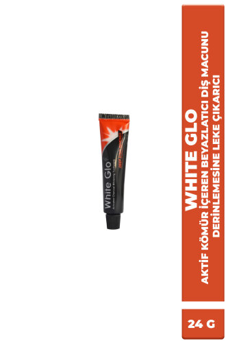 White Glo Aktif Karbon Kömürlü Beyazlatıcı Diş Macunu 24 g - White Glo